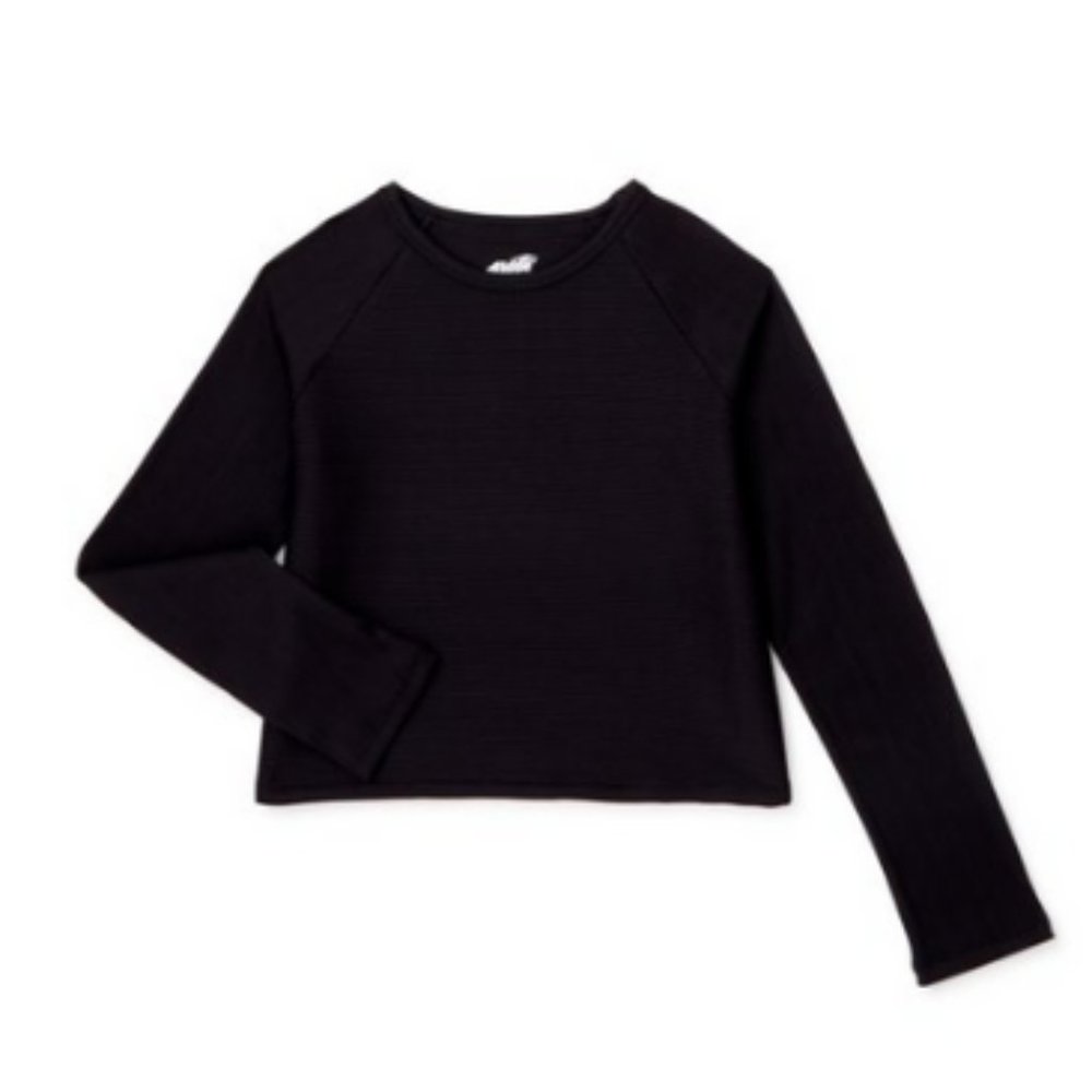 AVIA GIRLS LONG SLEEVE MOISTURE  WECKING .